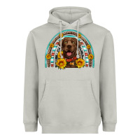 Moon Dust chocolate labrador rainbow Heavyweight Hoodie - Artiststas