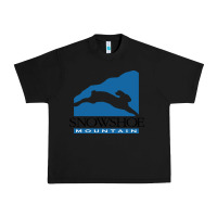 Black snowshoe mountain Urban Heavy Tee - minhPixels