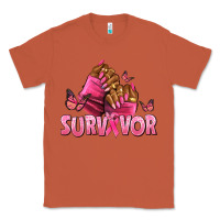 Copper Breast Cancer survivor afro nails Classic Tee - NancyCooperArtShop