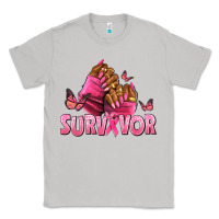Moon Dust Breast Cancer survivor afro nails Classic Tee - NancyCooperArtShop
