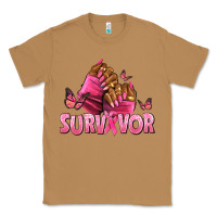 Breast Cancer Survivor Afro Nails Classic Tee | Teevron