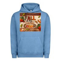 Pigment Pebble Blue fall is my favorite color Urban Hoodie - AdoDesignShop
