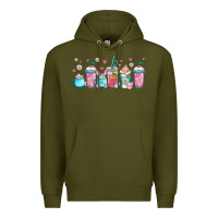 Army Green easter coffee cups libbey glass Premium Hoodie - Jasminsmagicworld