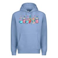 Colony Blue easter coffee cups libbey glass Premium Hoodie - Jasminsmagicworld