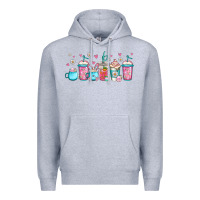 Heather Grey easter coffee cups libbey glass Premium Hoodie - Jasminsmagicworld