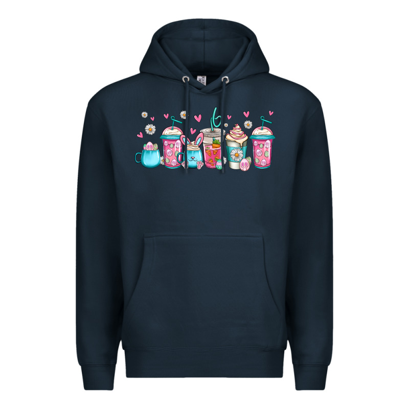 Easter Coffee Cups Libbey Glass Premium Hoodie by Jasminsmagicworld | Teevron