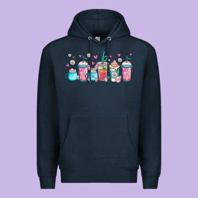 Easter Coffee Cups Libbey Glass Premium Hoodie Designed By Jasminsmagicworld