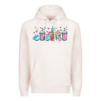 Pale Pink easter coffee cups libbey glass Premium Hoodie - Jasminsmagicworld