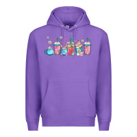 Purple easter coffee cups libbey glass Premium Hoodie - Jasminsmagicworld