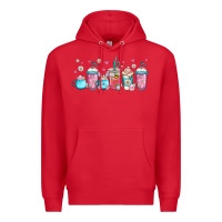 Red easter coffee cups libbey glass Premium Hoodie - Jasminsmagicworld