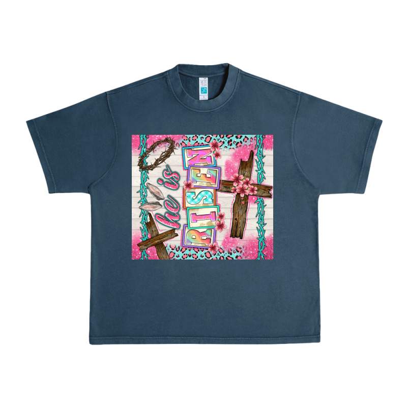 He Is Risen Urban Heavy Tee by TumblerDesignByShophia | Teevron