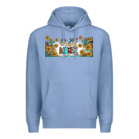 Colony Blue blessed nurse libbey glass Premium Hoodie - BundleAndBundleShop