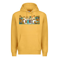 Mustard blessed nurse libbey glass Premium Hoodie - BundleAndBundleShop