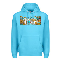 Ocean Blue blessed nurse libbey glass Premium Hoodie - BundleAndBundleShop