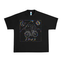 Black Bicycle Day 1943  LSD Acid Trip  Druffi gift Urban Heavy Tee - minhPixels