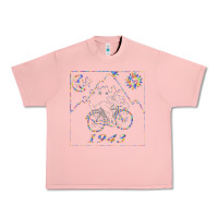 Salmon Bicycle Day 1943  LSD Acid Trip  Druffi gift Urban Heavy Tee - minhPixels