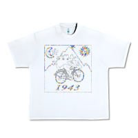 White Bicycle Day 1943  LSD Acid Trip  Druffi gift Urban Heavy Tee - minhPixels