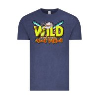 Vintage Denim Wild about Softball Vintage Tee - HowdyJamesFarm