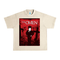 Sandshell The Omen Horror Movie Urban Heavy Tee - minhPixels