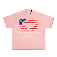 Salmon Don_t Tread On Florida Governor Ron DeSantis 2022 USA Flag Urban Heavy Tee - minhPixels