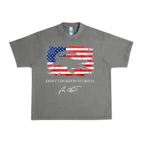 Tornado Don_t Tread On Florida Governor Ron DeSantis 2022 USA Flag Urban Heavy Tee - minhPixels