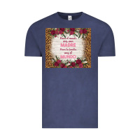 Vintage Denim para el mundo eres una madre para tu familia eres Vintage Tee - TumblerDesignByShophia