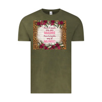Vintage Olive para el mundo eres una madre para tu familia eres Vintage Tee - TumblerDesignByShophia