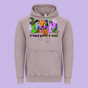 Lpn Licensed Practical Nurse Vintage Hoodie Designed By Cowgirlartshop