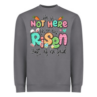 Storm easter he is not here for he has risen just as he Heavyweight Sweatshirt - LillyAllenDesigns