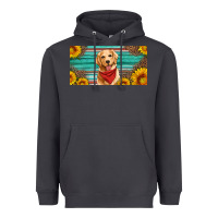 Smoke golden retriever license plate Heavyweight Hoodie - Artiststas
