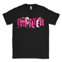 Black Fighter Breast Cancer Classic Tee - NancyCooperArtShop