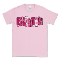 Bubblegum Pink Fighter Breast Cancer Classic Tee - NancyCooperArtShop