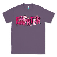 Lavender Fighter Breast Cancer Classic Tee - NancyCooperArtShop
