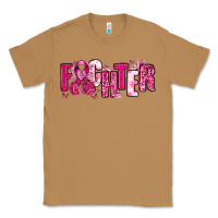Toasted Coconut Fighter Breast Cancer Classic Tee - NancyCooperArtShop