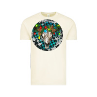 Vintage Arctic Bull Skull Christmas Vintage Tee - RanaPortraitStore