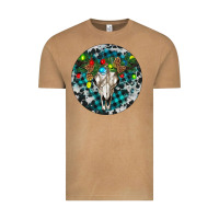 Vintage Camel Bull Skull Christmas Vintage Tee - RanaPortraitStore