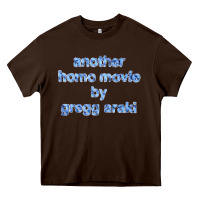 Chocolate Brown another homoo movie by greggg arakii Heavy Core Tee - minhPixels