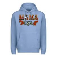 Colony Blue mama cita Premium Hoodie - BundleAndBundleShop