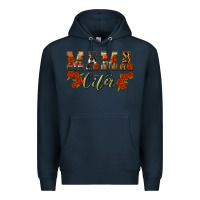 Navy mama cita Premium Hoodie - BundleAndBundleShop