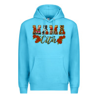 Ocean Blue mama cita Premium Hoodie - BundleAndBundleShop