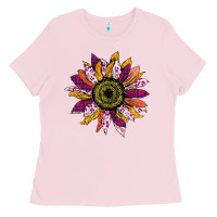 Bubblegum Pink Sunflower Ladies Tee - Bettercallsaul