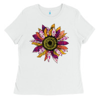 White Sunflower Ladies Tee - Bettercallsaul