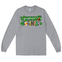 Heather Grey Whiskey business St. Patrick's Day Long Sleeve Tee - CowGirlArtShop