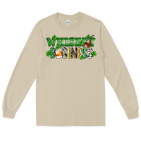 Mushroom Whiskey business St. Patrick's Day Long Sleeve Tee - CowGirlArtShop