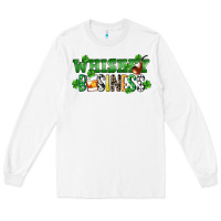 White Whiskey business St. Patrick's Day Long Sleeve Tee - CowGirlArtShop