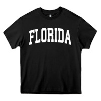 Black Florida Crewneck Sweatshirt Sports College Style State Gifts Heavy Core Tee - minhPixels