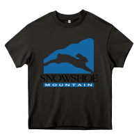 Asphalt snowshoe mountain Heavy Core Tee - minhPixels