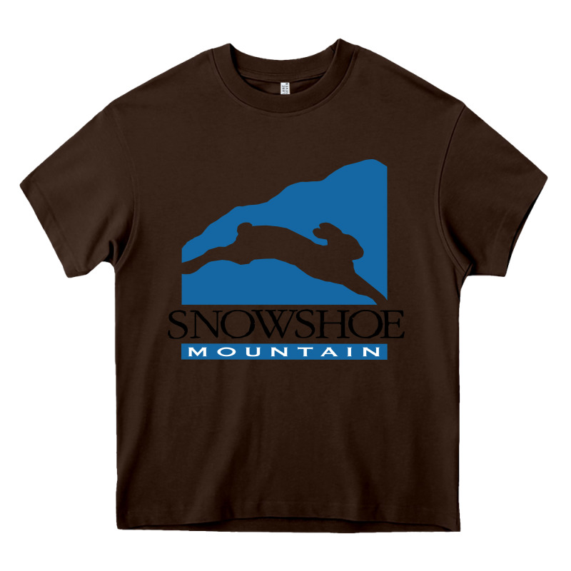 Snowshoe Mountain Heavy Core Tee by minhPixels | Teevron