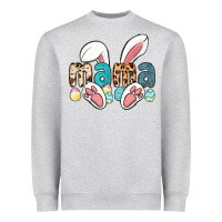 Heather Grey mama easter Heavyweight Sweatshirt - LillyAllenDesigns
