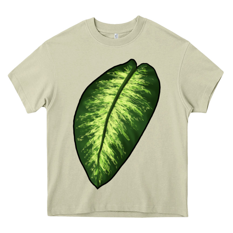 Dumb Cane Leaf Heavy Core Tee by LillyAllenDesigns | Teevron